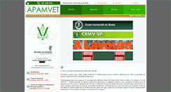 Desktop Screenshot of apamvet.com