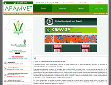 Tablet Screenshot of apamvet.com